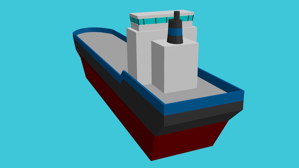 Simple containership (small) preview image 2